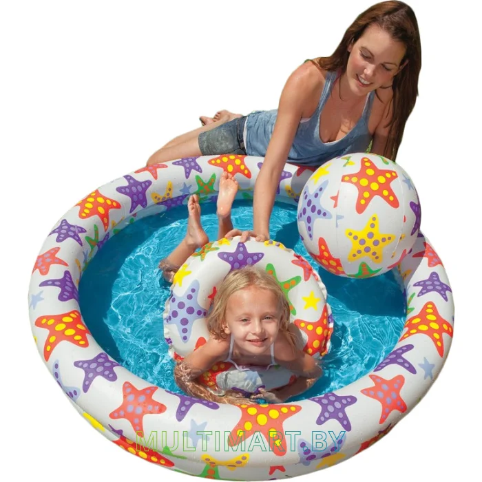 Надувной бассейн Intex Stars 122х25 (59460)